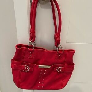 Rosetti Bold Red Tote Bag
